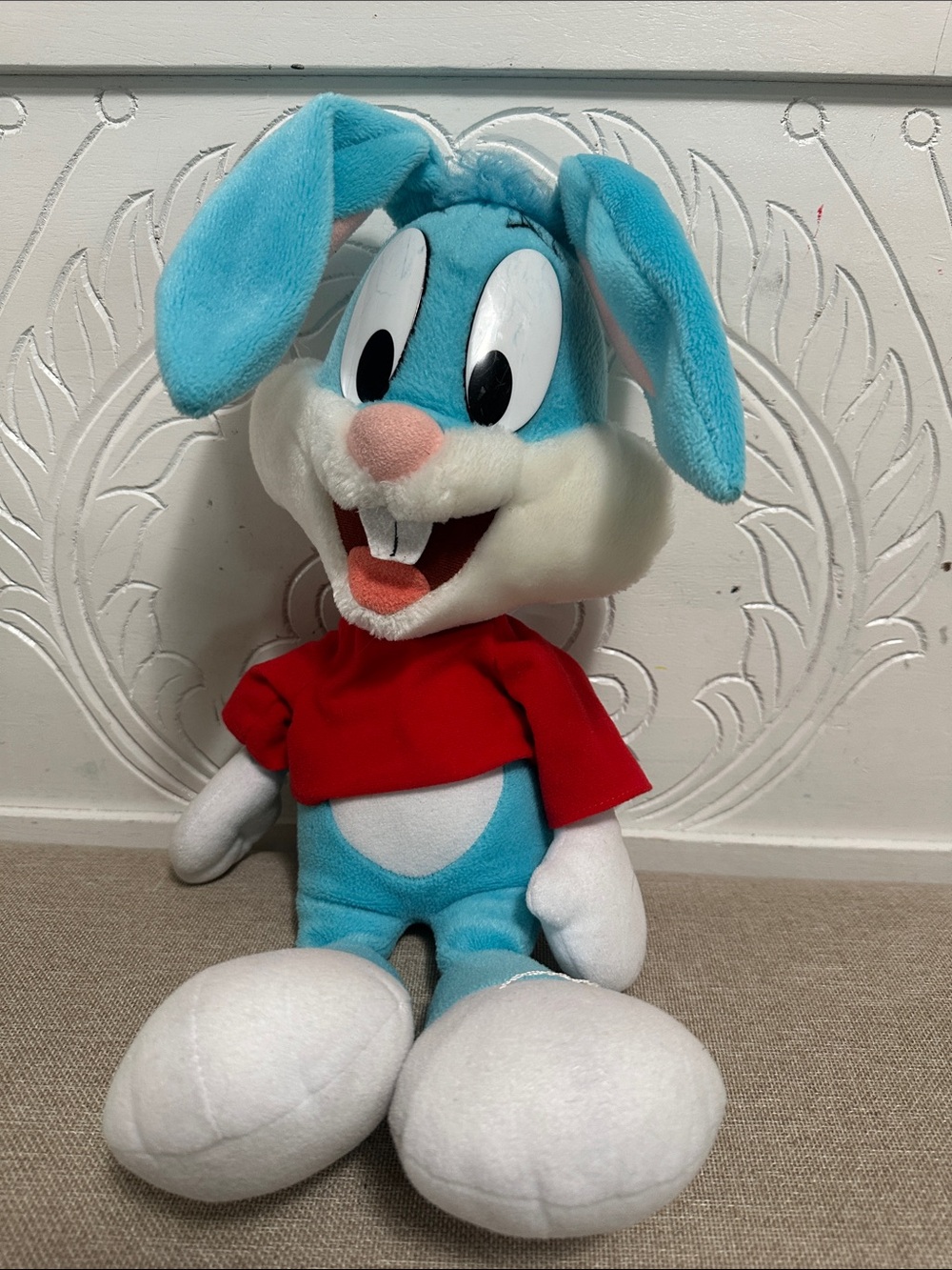 Vintage buster bunny plush